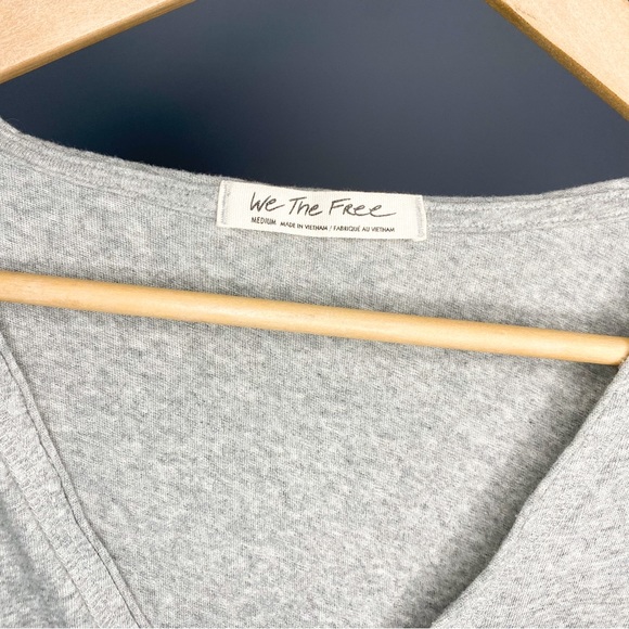 Free People We the Free Dreamy Tank Grey Size Medium - Picture 5 of 5
